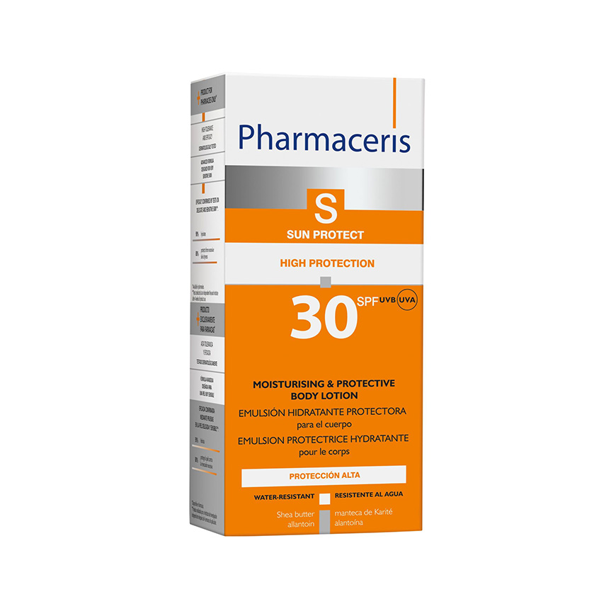 PHARMACERIS S saules aizsargājošs losjons ķermenim SPF30, 150 ml