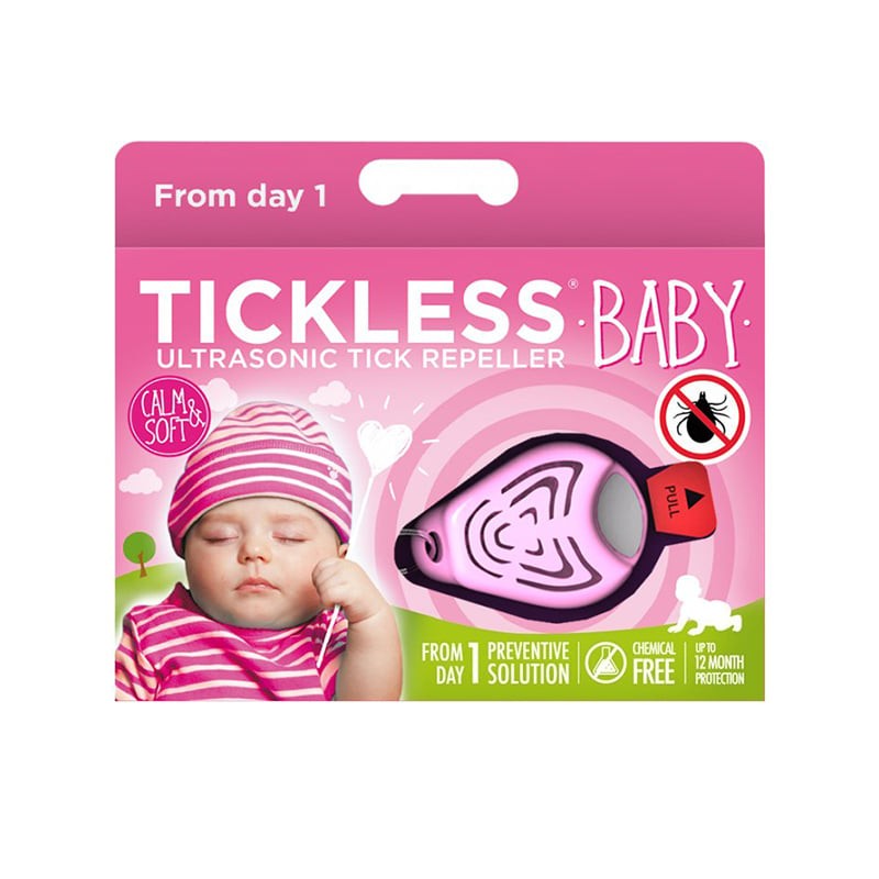 Tickless Kid ultraskaņas repelenta ierīce, rozā