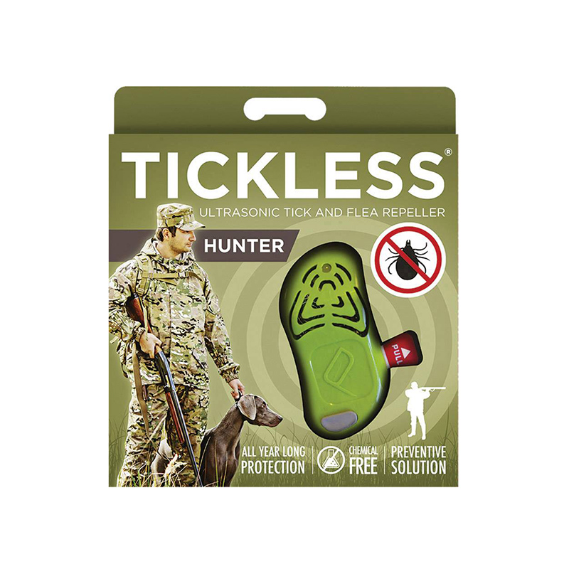 Tickless Hunter ultraskaņas repelenta ierīce, zaļa