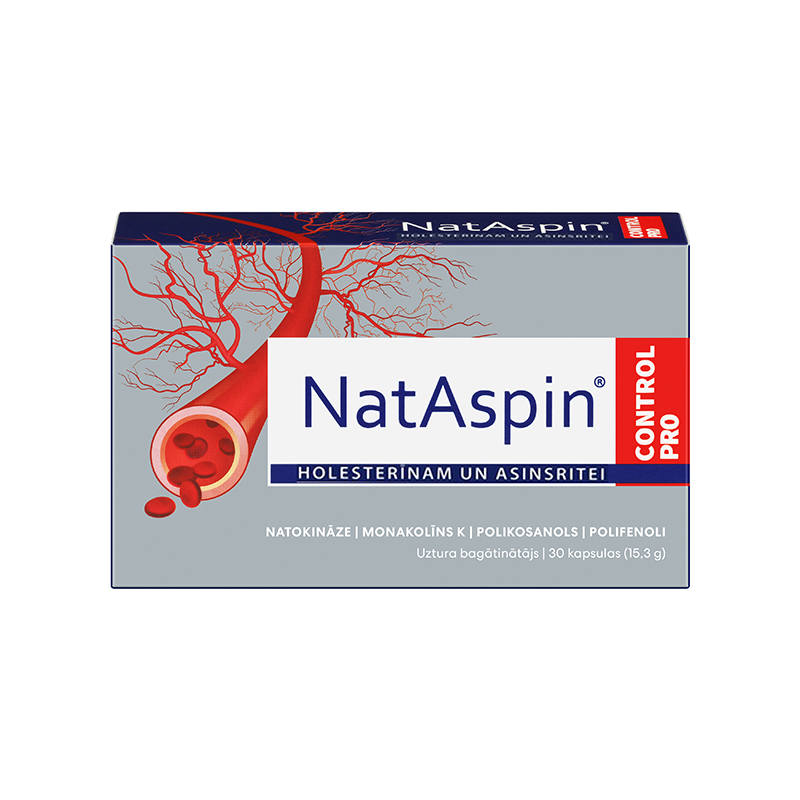 NatAspin Control Pro, 30 kapsulas