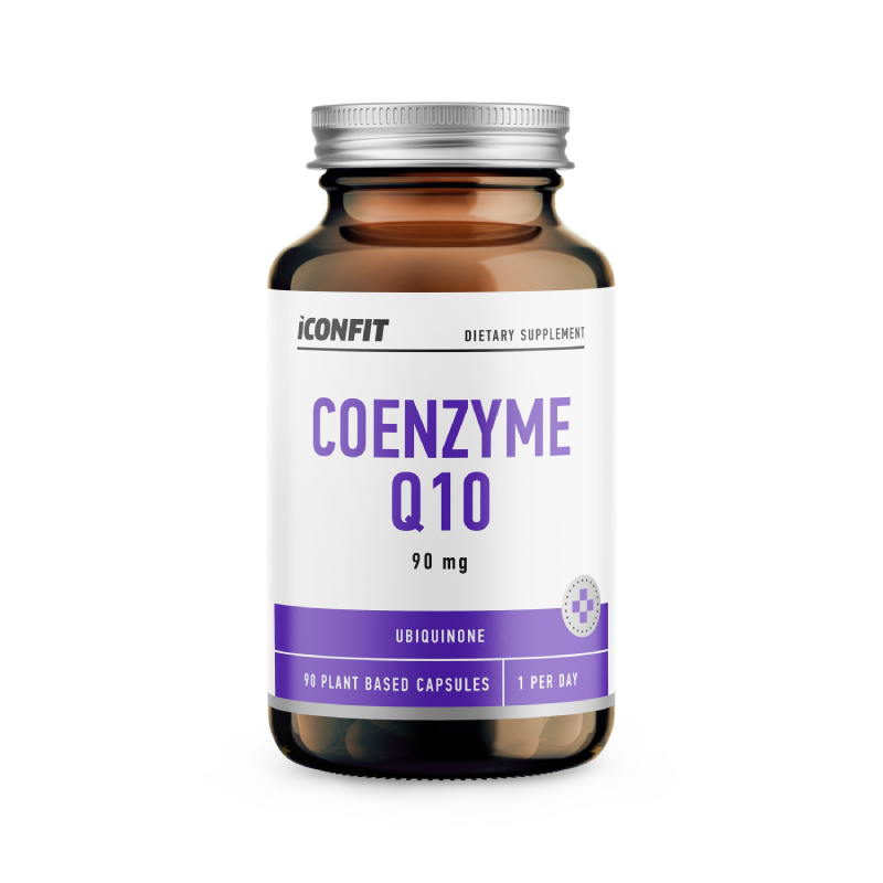 ICONFIT Coenzyme Q10 90 mg kapsulas, 90 gab.