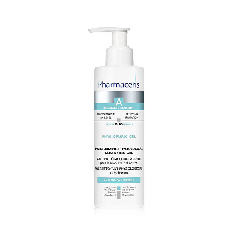 PHARMACERIS A mitrinošs, attīrošs, fizioloģisks gels sejai PHYSIOPURIC-GEL, 190 ml