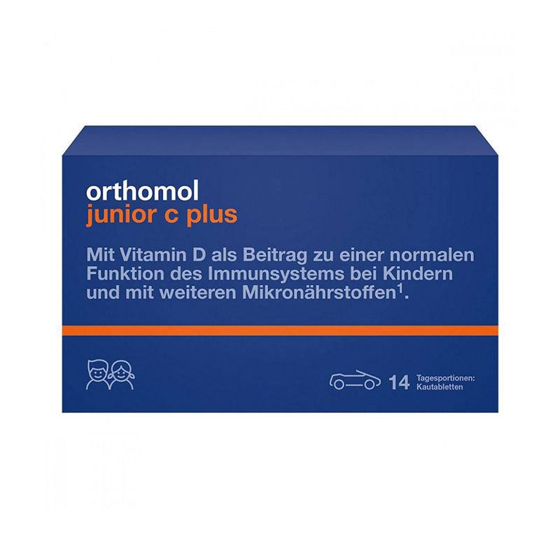 ORTHOMOL  JUNIOR C PLUS, 42 košļājamās tabletes