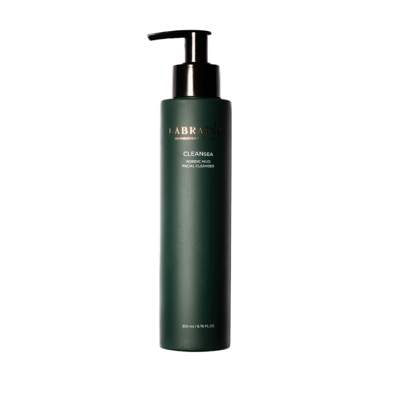LABRAINS Nordic Mud sejas ādas attīrīšanas gels 200ml
