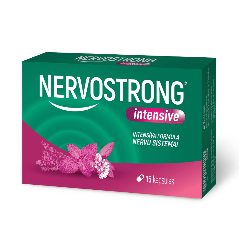 Nervostrong INTENSIVE, 15 kapsulas