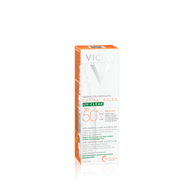 VICHY CAPITAL SOLEIL UV-Clear fluīds SPF 50+, 40 ml
