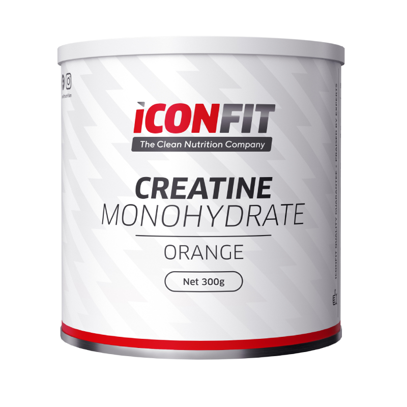 ICONFIT Creatine Monohydrate Orange pulveris, 300 g