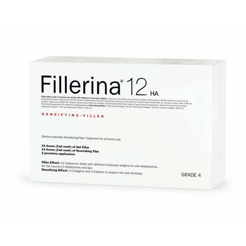 FILLERINA 12HA dermo-kosmētiskās pildvielas komplekts. Intensitāte 4, 1 gb.