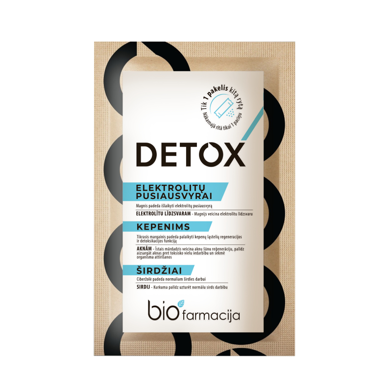 BIOFARMACIJA Detox pulveris, 1 paciņa