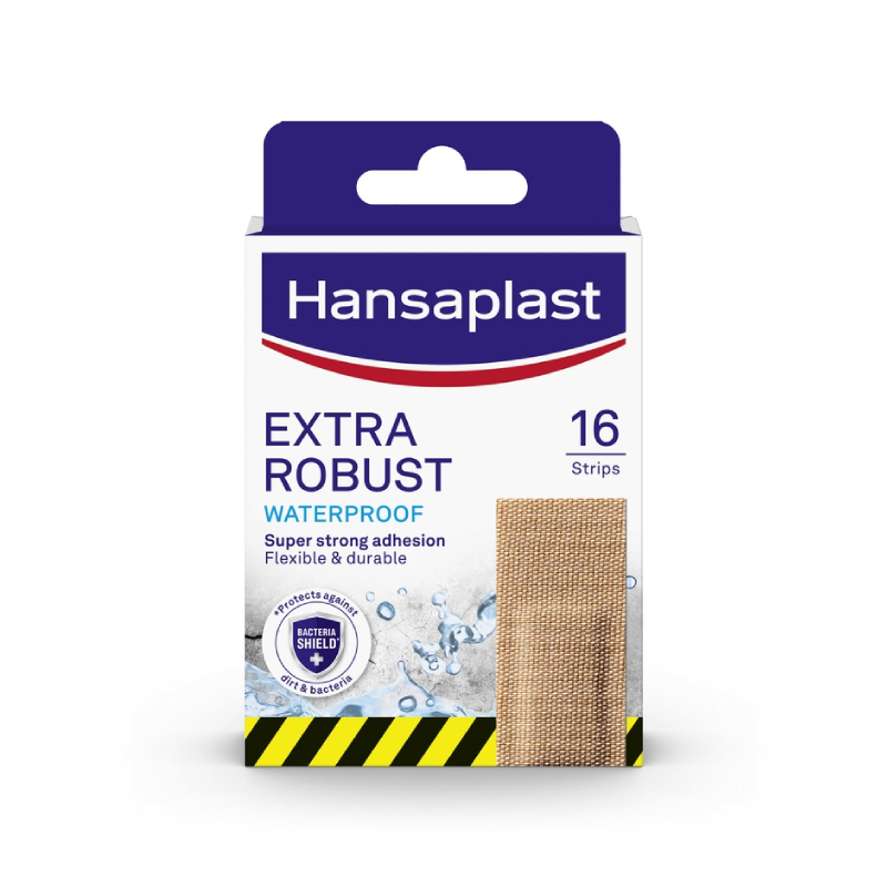 Hansaplast Extra Robust, 16 plāksteri