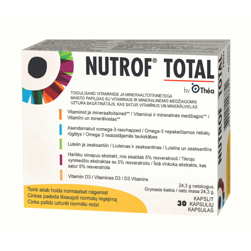 Nutrof total, 30 kapsulas