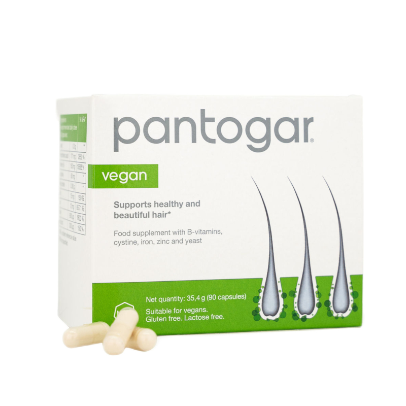 Pantogar vegan, 90 kapsulas