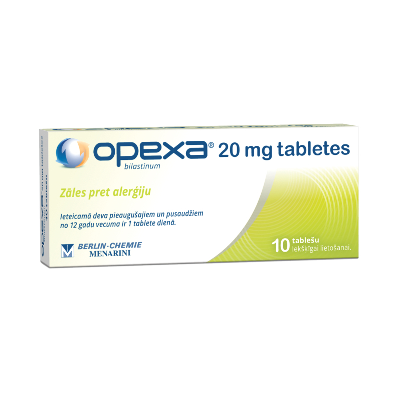 Opexa 20 mg tabletes