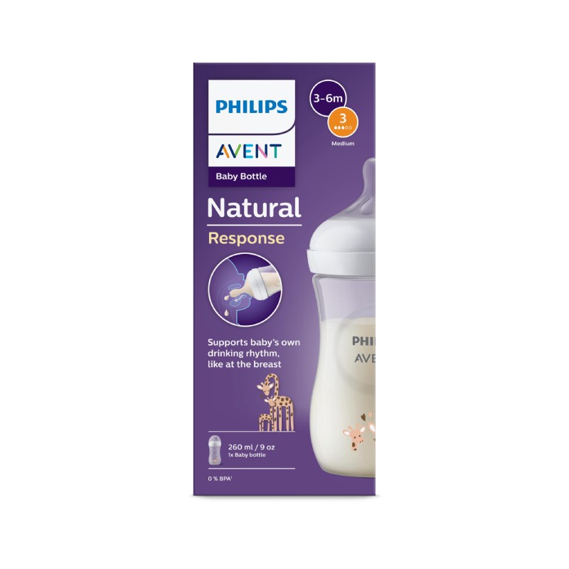 PHILIPS AVENT Natural Response Giraffe zīdaiņu