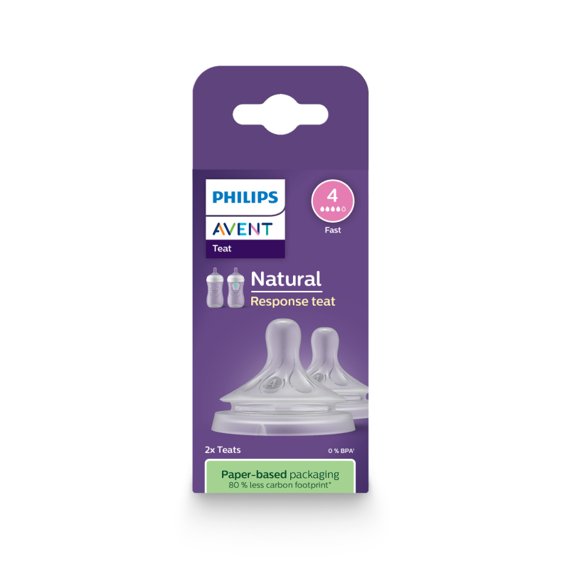PHILIPS Avent Natural Response 3m+ knupis, 2 gab.