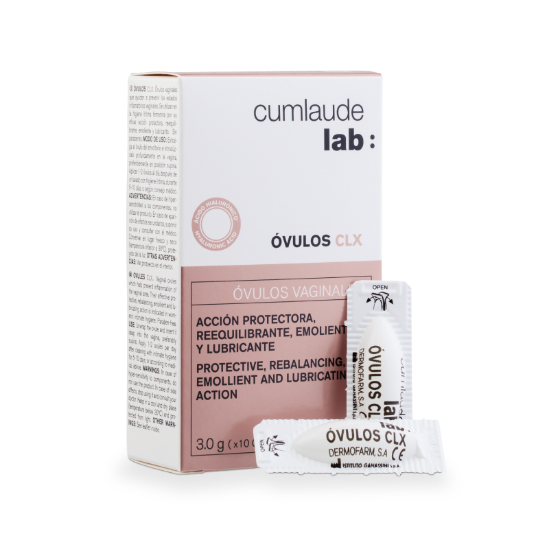 CUMLAUDE CLX vaginālās ovulas, 10 x 3 g