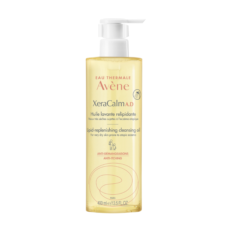 AVENE lipīdus atjaunojoša attīroša eļļa XERACALM, 400 ml