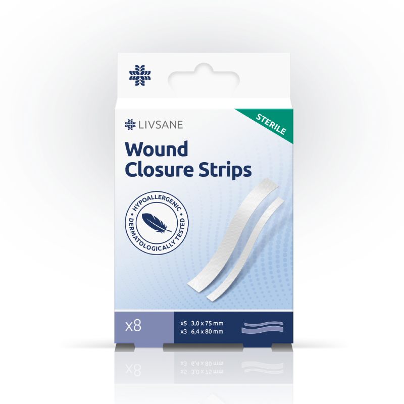 LIVSANE brūču plāksteri, 8 gab.