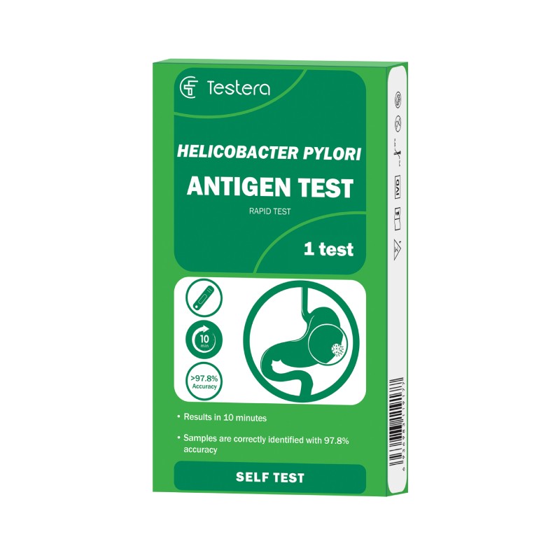 TESTERA Helicobacter Pylori antigēna noteikšanas tests