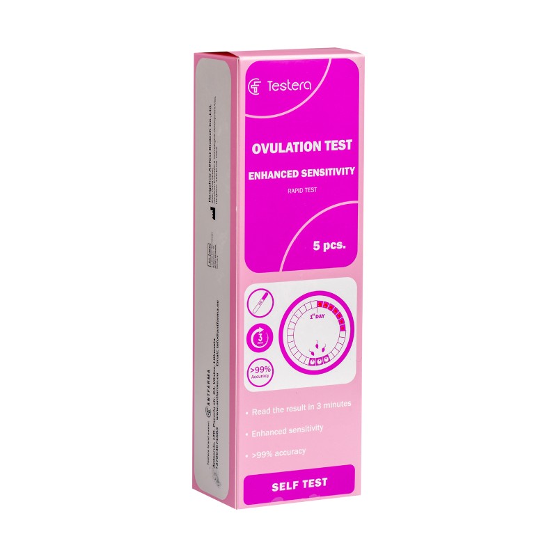 TESTERA LH OVULATION RAPID TEST MIDSTREAM N5 (HANGZH