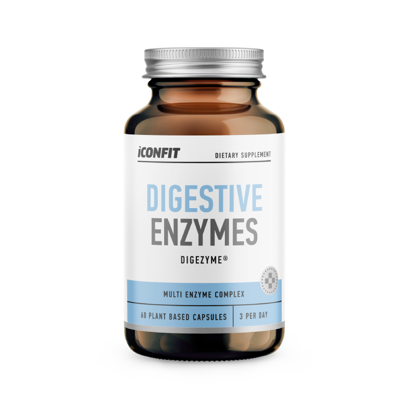 ICONFIT Digestive Enzymes kapsulas, 60 gab.