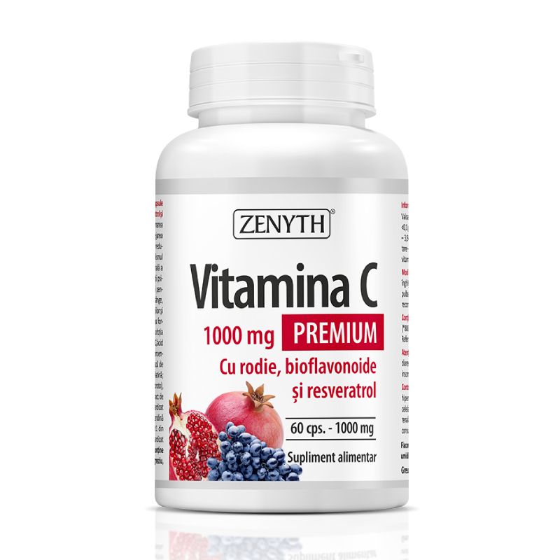 ZENYTH Premium C vitamīns kapsulas, 60 gab.