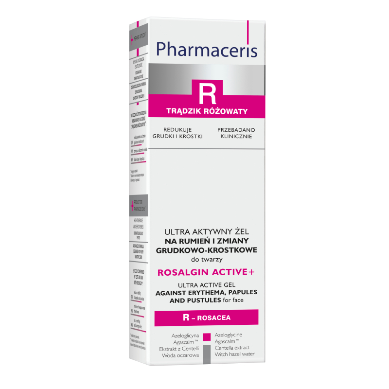PHARMACERIS R gels ROSALGIN ACTIVE+, 30 ml