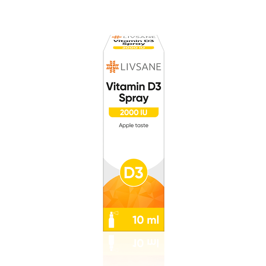 LIVSANE Vitamin D3 Spray 2000 IU
