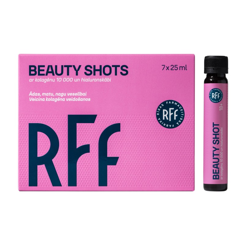 RFF Beauty Shots 25 ml pudelītes, 7 gab.