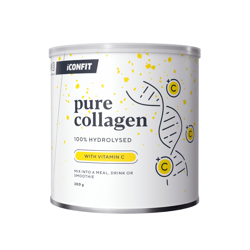 ICONFIT Collagen + C vitamin pulveris, 300 g