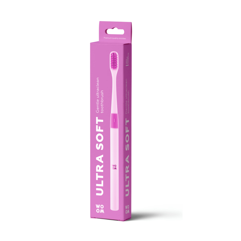 WOOM Charcoal Soft zobu birste