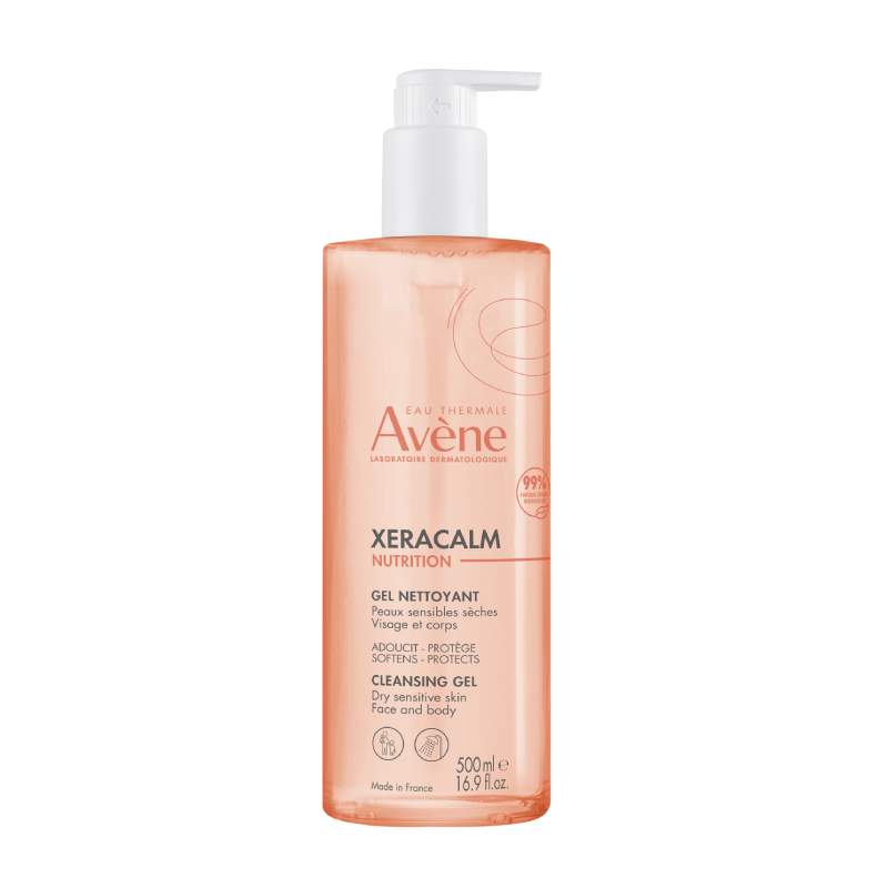 AVENE attīrošs gels XERACALM NUTRITION, 500 ml