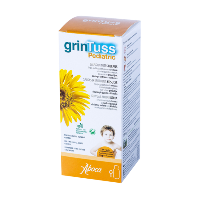 Aboca Grintuss Pediatric sīrups, 180 g