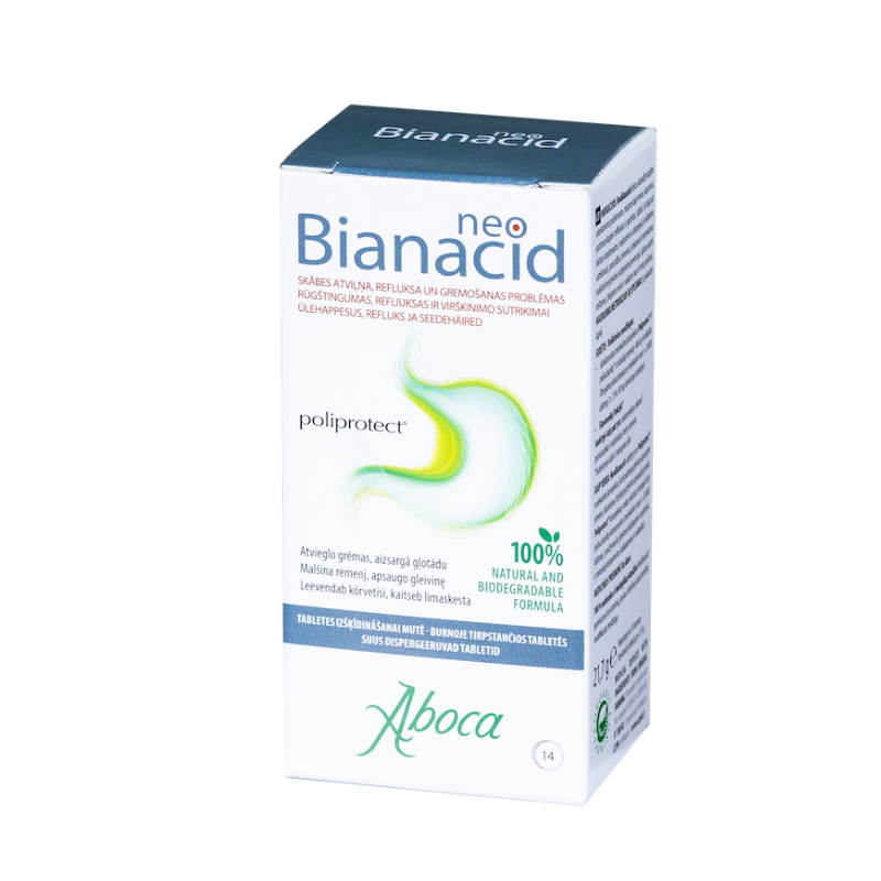 ABOCA NeoBianacid Adult, 14 tabletes