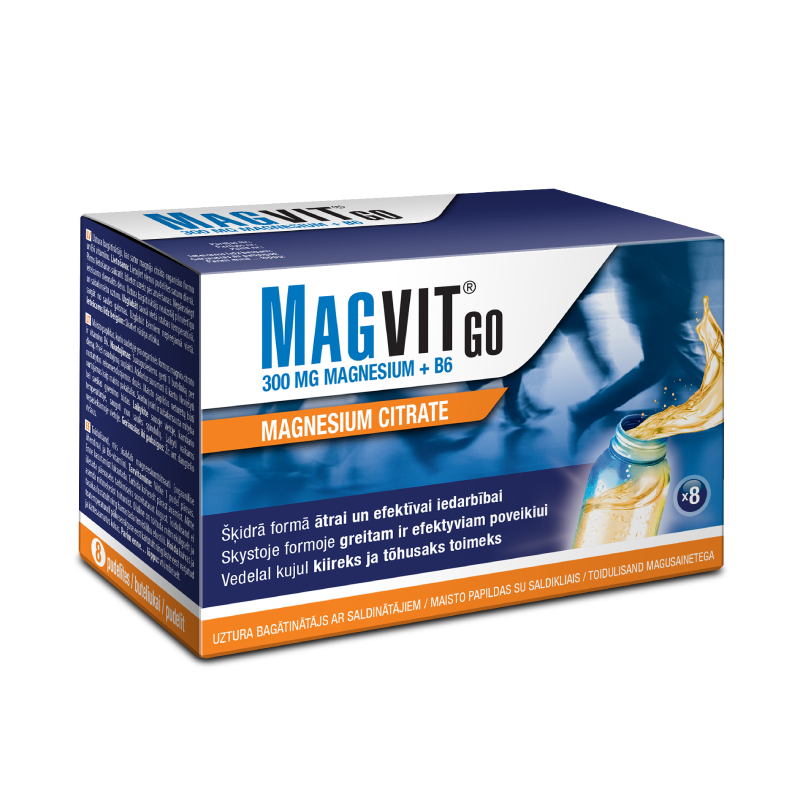 MAGVIT Go 300 mg (30 ml) pudelītes, 8 gab.