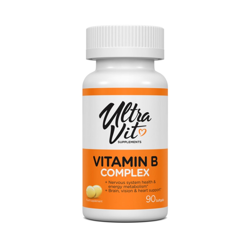 ULTRAVIT Vitamin B Complex mīkstās kapsulas