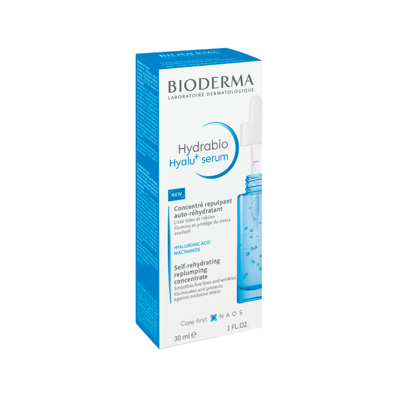 Bioderma Hydrabio Hyalu+ serum koncentrāts dehidratētai ādai, 30 ml