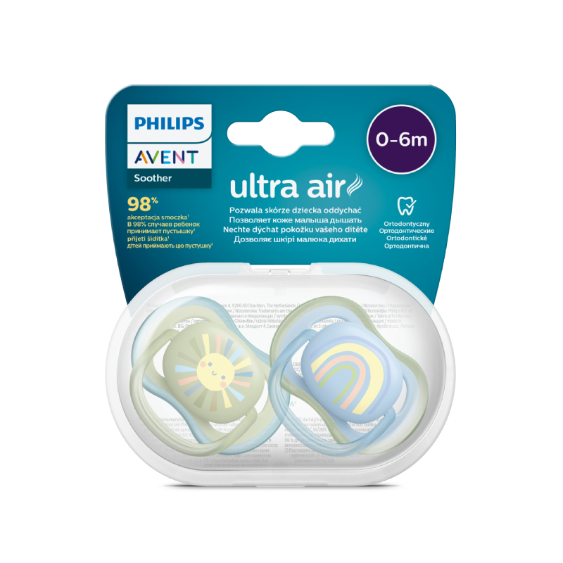 Philips Avent māneklītis Ultra Air, 0-6M (2 gab)