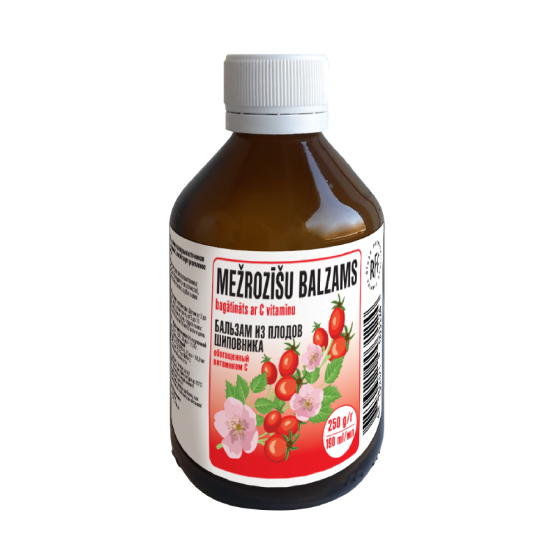 RFF Mežrozīšu ar C vitamīnu balzams, 190 ml