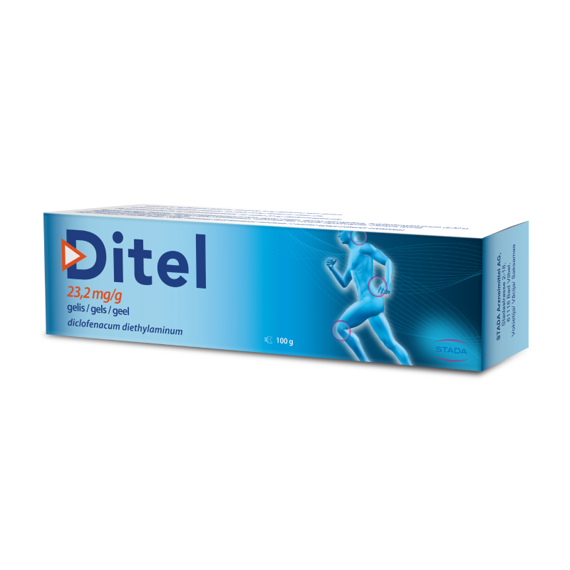 DITEL 23,2mg/g gels, 100 g