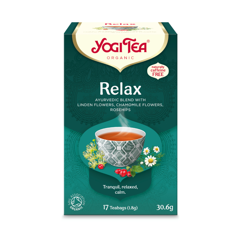Tēja Yogi Relax, 17 paciņas