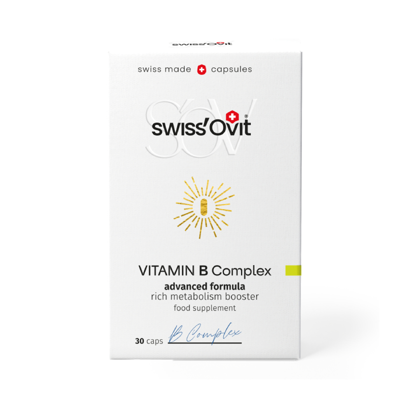 SWISS'OVIT Vitamīna B6 Complex kapsulas, N30