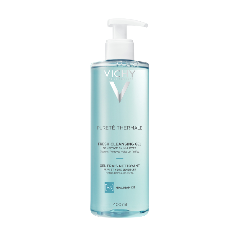 VICHY attīroša želeja PURETHE THERMALE, 400 ml