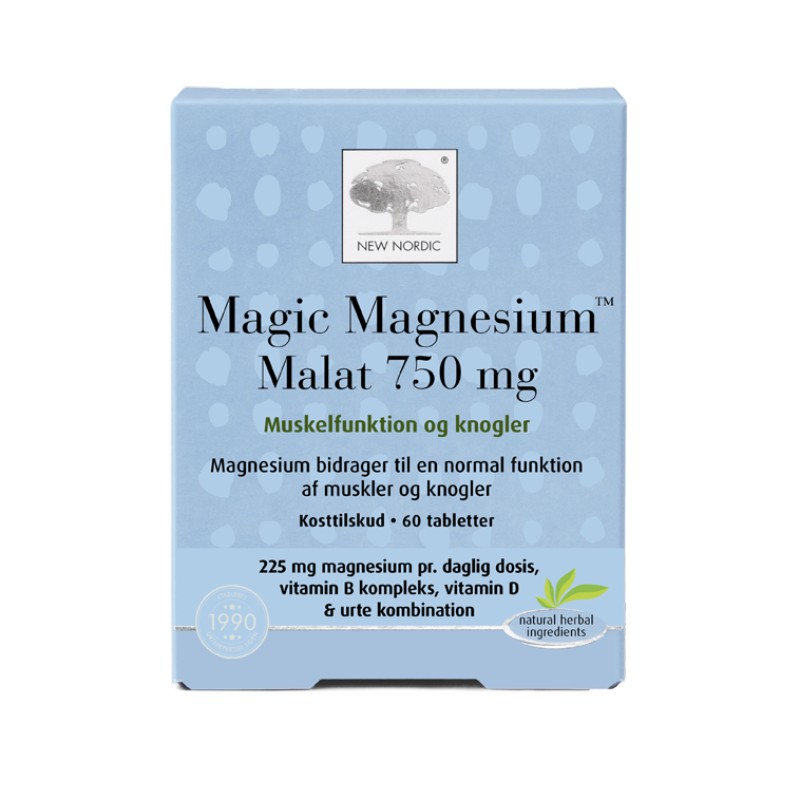 NewNordic Magic Magnesium Malat, 60 tabletes