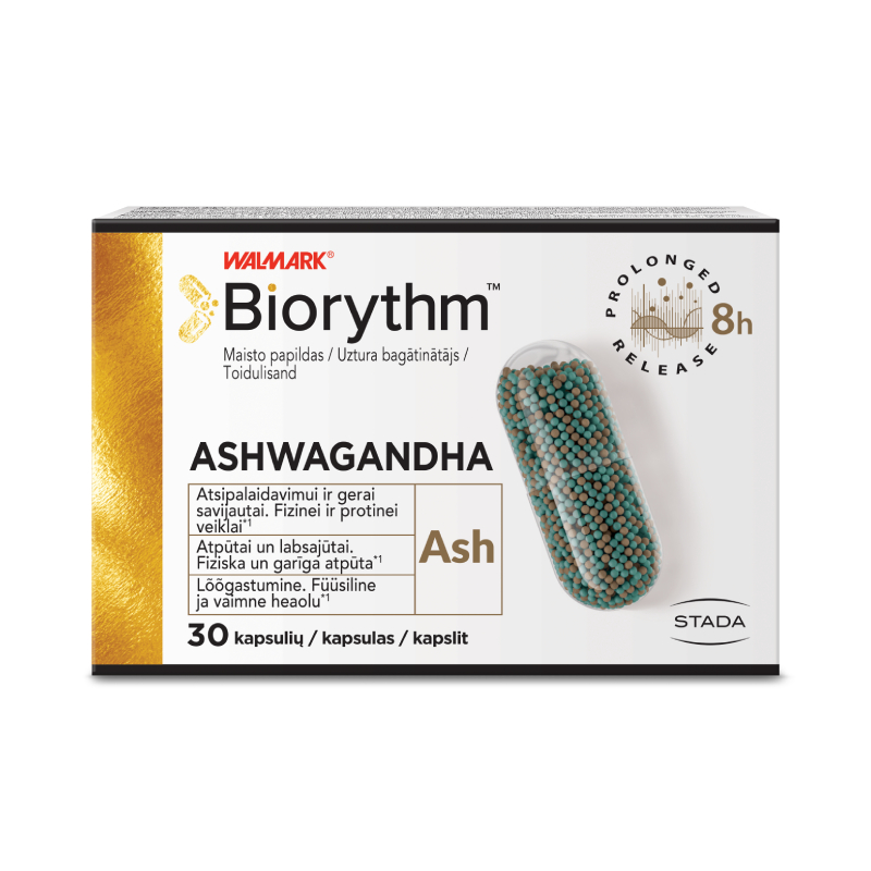 BIORYTHM Ashwagandha, 30 kapsulas