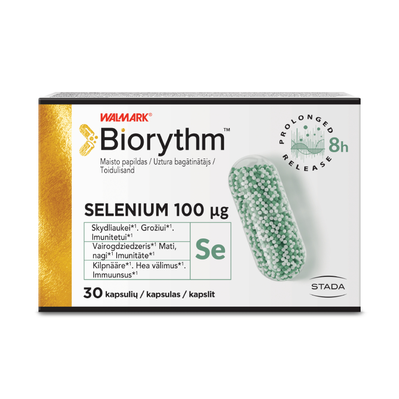 BIORYTHM SELENIUM, 30 kapsulas