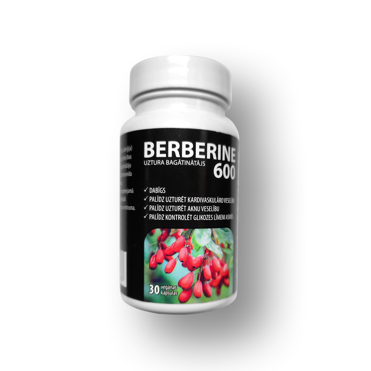 Berberine 600, 30 kapsulas