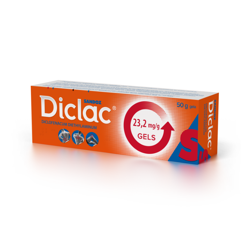 Diclac 23,2 mg/g gels