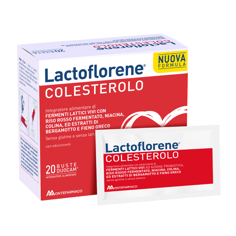 Lactoflorene Colesterolo pulveris, 20 paciņas