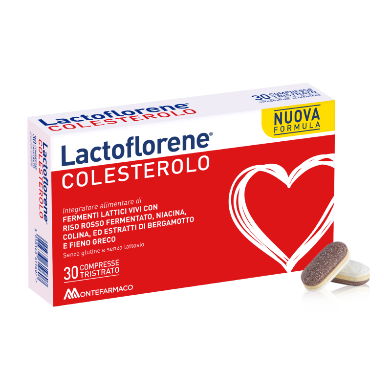 Lactoflorene Colesterolo 1.6 g, 30 tabletes